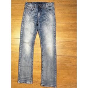 AEROPOSTALE Mens Slim Fit Blue Wash‎ Denim Jeans Size 32x30